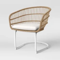 Southport 3pc Motion Patio Chat Set With Metal Legs - Natural/White - Opalhouse™ -Opalhouse GUEST 05ee6aa8 f7b5 4495 9d85 4f3808e03d5f