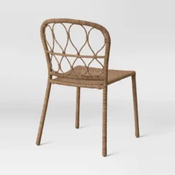 4pc Britanna Wicker Rattan Outdoor Patio Dining Chairs Arm Chairs Brown - Opalhouse™ -Opalhouse GUEST 13b97cb5 49f0 4bf2 bd04 5d39fffbb634