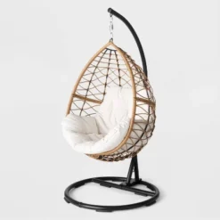 Britanna Patio Hanging Egg Chair - Natural - Opalhouse™ -Opalhouse GUEST 27f4a642 19da 4202 9317 b38e538d437f
