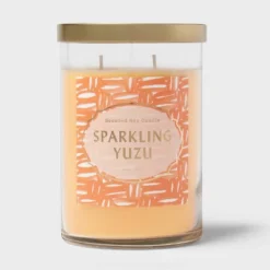 Lidded Glass Jar Candle Sparkling Yuzu - Opalhouse™ -Opalhouse GUEST 600faa30 df46 4c7a a075 c75450c5e7b3