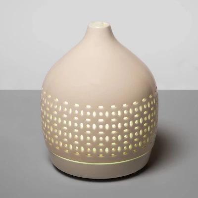 300ml Cutout Ceramic Color Changing Oil Diffuser White - Opalhouse™ 8 300ml Cutout Ceramic Color Changing Oil Diffuser White - Opalhouse™ - Image 6