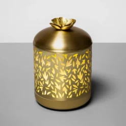 200ml Metal Flower Cutout Color-Changing Oil Diffuser Gold - Opalhouse™ 11 200ml Metal Flower Cutout Color-Changing Oil Diffuser Gold - Opalhouse™ -Opalhouse GUEST be53ae4e 50ec 4323 a07e 251cf8563ca1